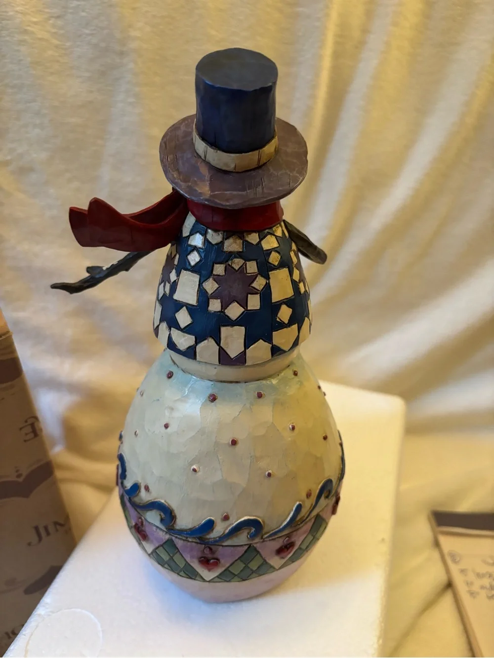 Jim Shore Heartwood Creek resin winter figurine